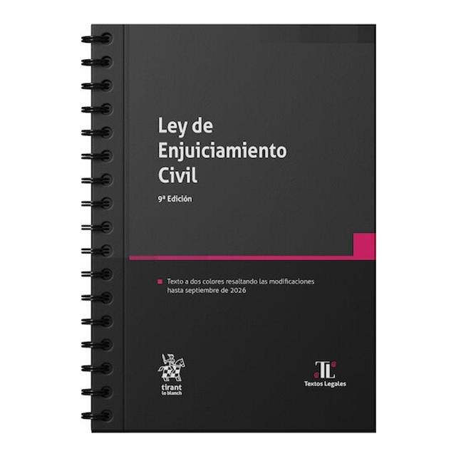 Imagen 0 de LEY DE ENJUICIAMIENTO CIVIL - 9ED. (ANIL (Tapa blanda)
