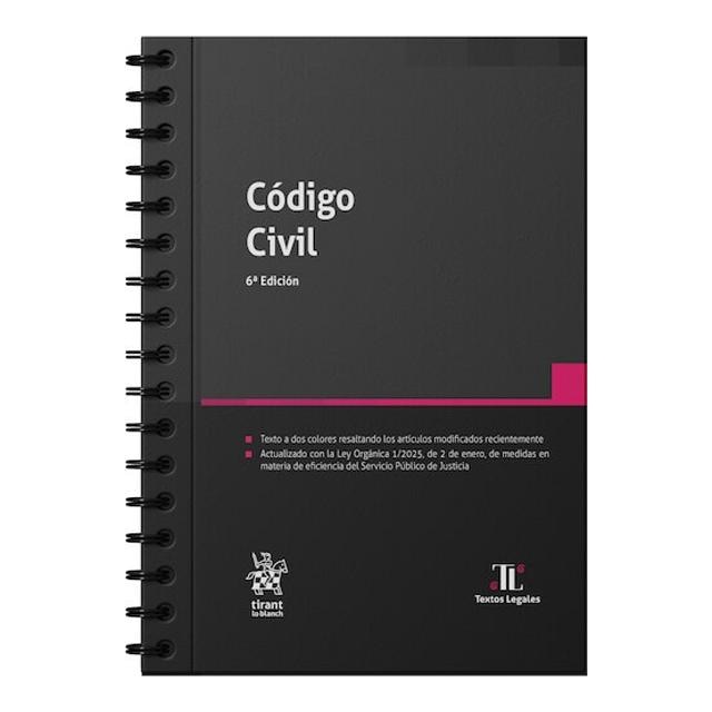 Imagen 0 de CÓDIGO CIVIL - 6ED. (ANILLAS) (Tapa blanda)