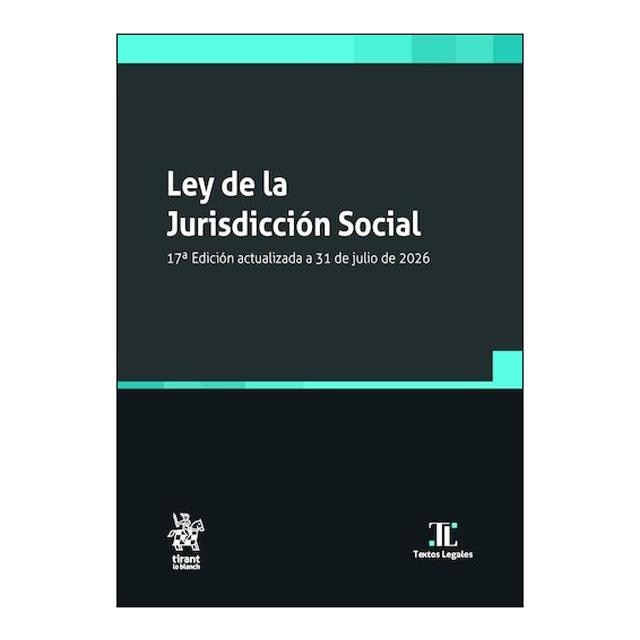 Imagen 0 de LEY DE LA JURISDICCIÓN SOCIAL - 17ED. (Tapa blanda)