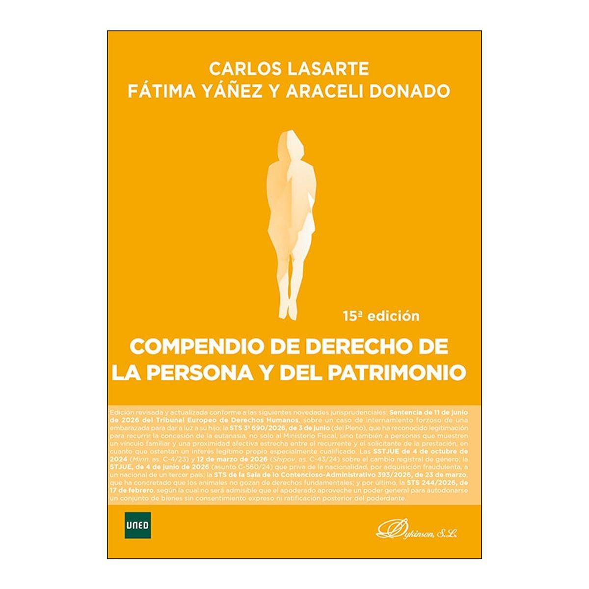 Imagen 1 de Compendio de derecho de la persona