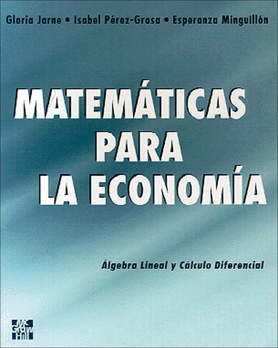 Imagen 0 de Matematicas para la economia (Tapa blanda)