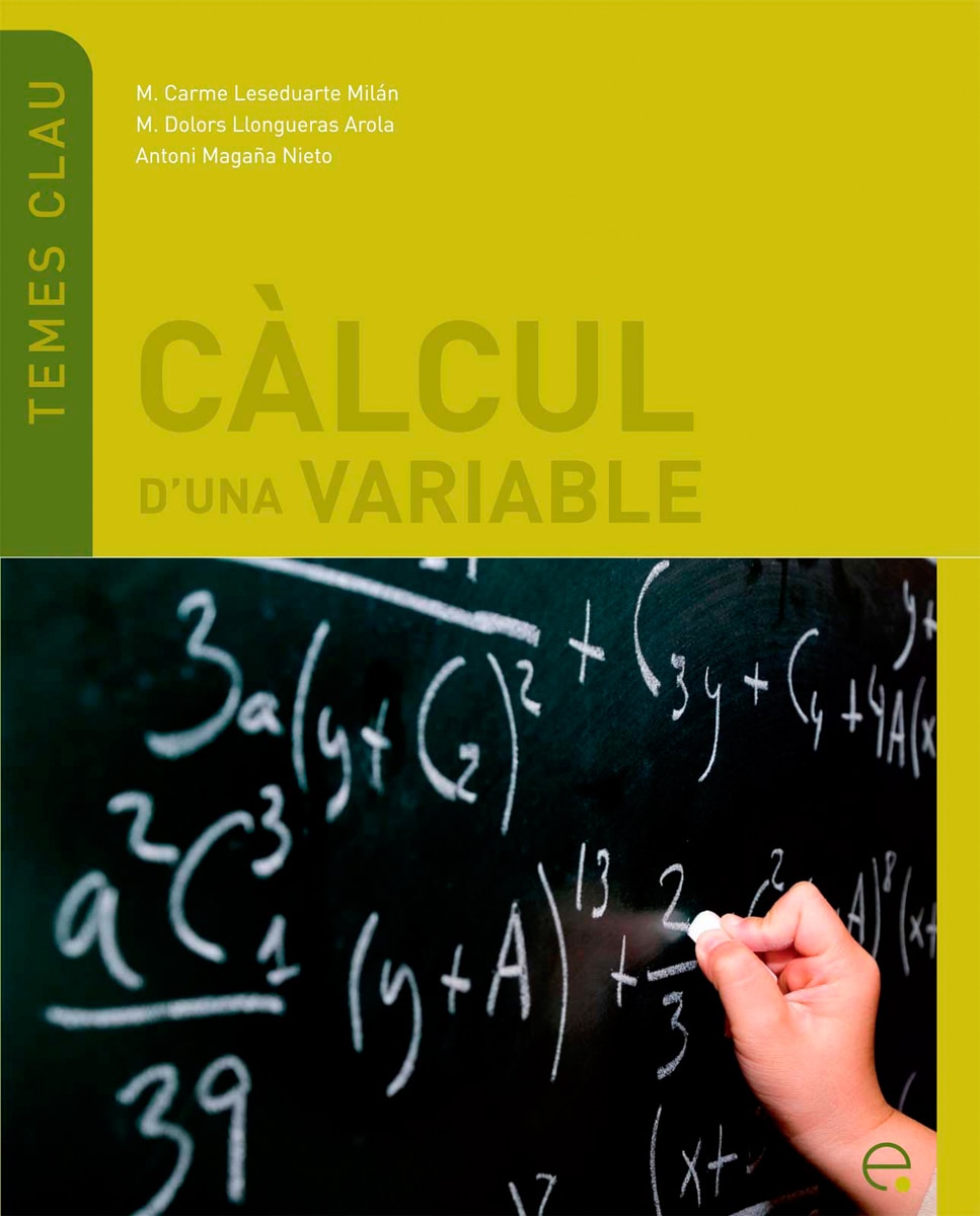 Cálcul d'una variable(Tapa blanda) 1