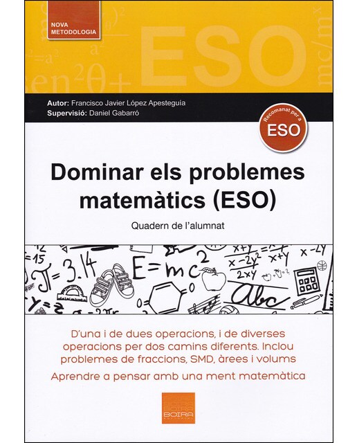 Imagen 1 de Dominar els problemes matematics (eso)