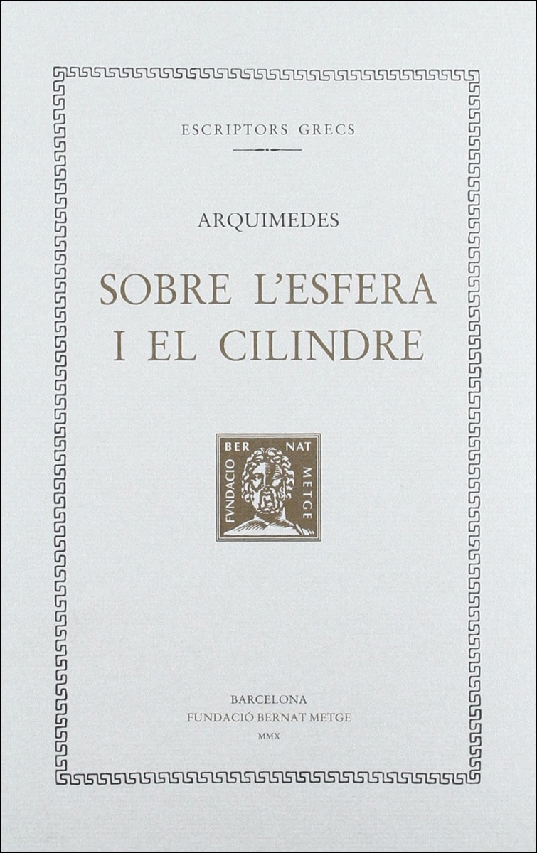 Sobre l'esfera i el cilindre