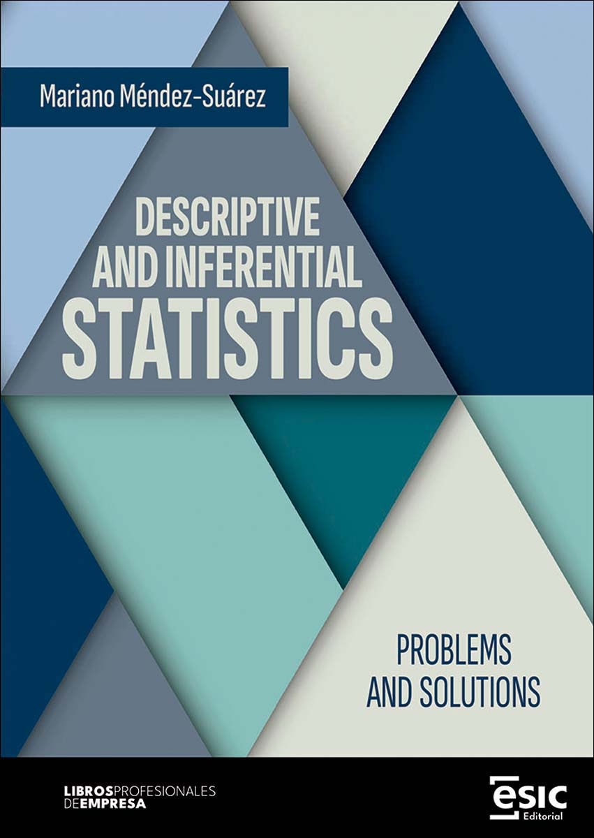 Imagem 0 de DESCRIPTIVE AND INFERENTIAL STATISTICS: Problems and solutions (Capa mole com abas)