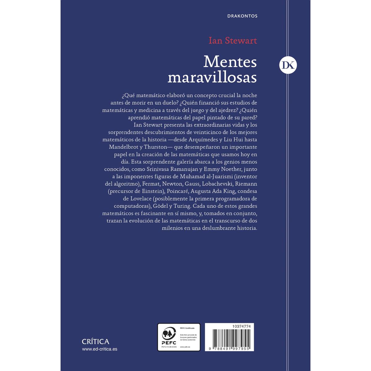 Mentes maravillosas: Los matemáticos que cambiaron el mundo (Capa mole com abas) 2