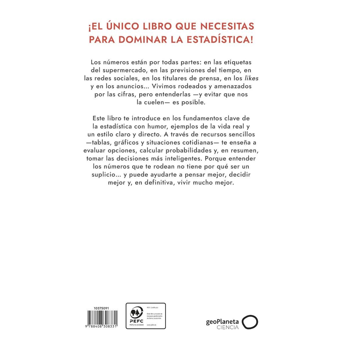 Probablemente, el mejor libro sobre estadística jamás escrito: Cómo vencer a las probabilidades y tomar las mejores decisiones (Capa mole com abas) 2