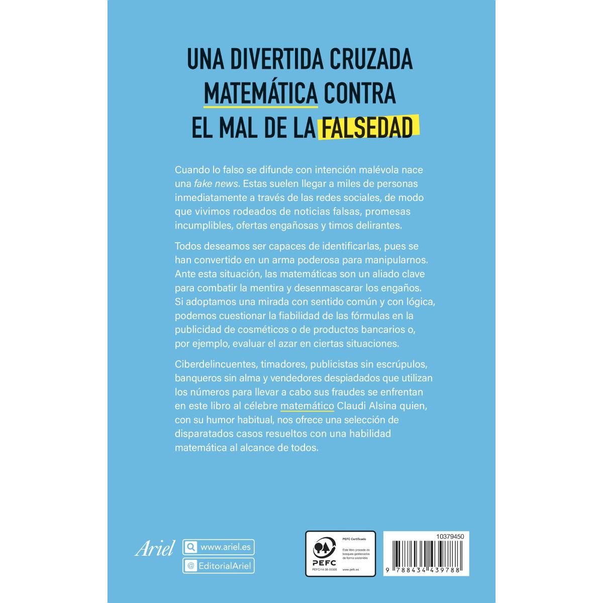 El tercer lunes de enero es el más triste del año: Matemáticas & fake news (Capa mole com abas) 2