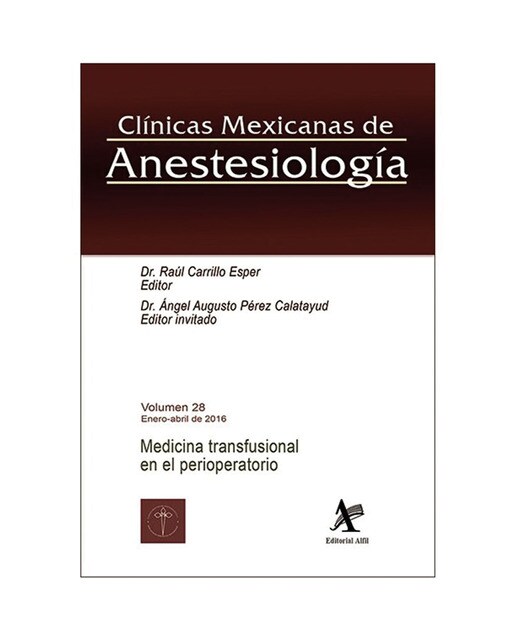 Medicina transfusional en el perioperatorio 1