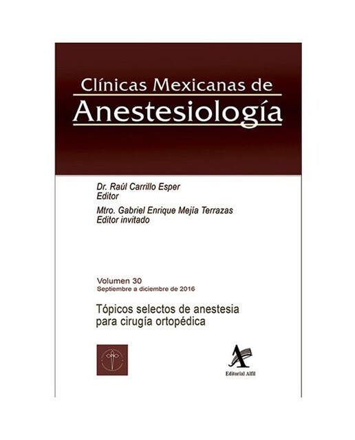 Tópicos selectos de anestesia para cirugía ortopéd 1