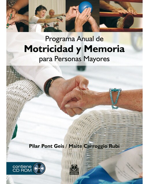 Programa anual de motricidad y memoria para personas mayores (Color - Libro+DVD) (Capa mole) 1