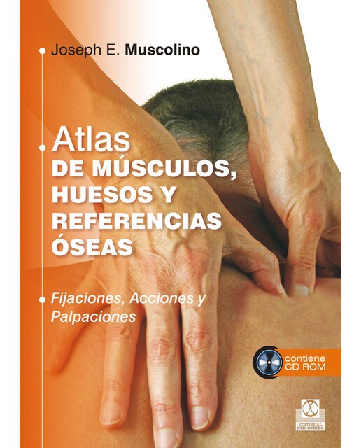 Atlas de músculos, huesos y referencias óseas(Tapa blanda) 1