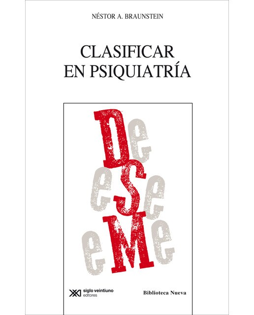 Clasificar en psiquiatría(Tapa blanda) 1
