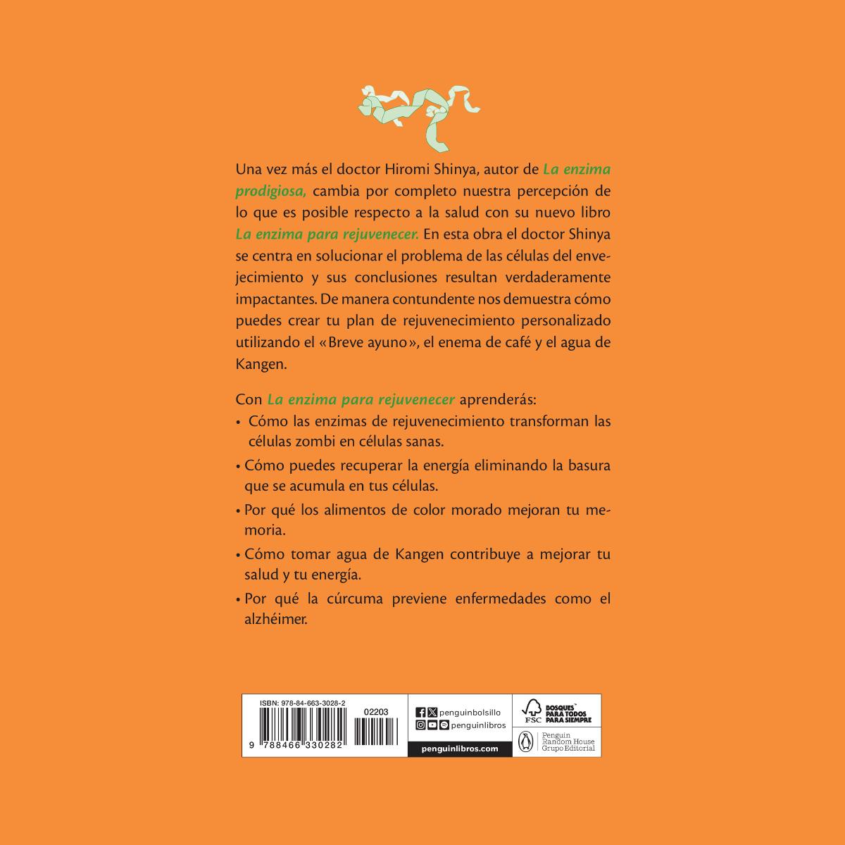 La enzima para rejuvenecer: Combate el envejecimiento, revitaliza tus células, recupera tu energía (Bolsillo) (Tapa blanda) 2
