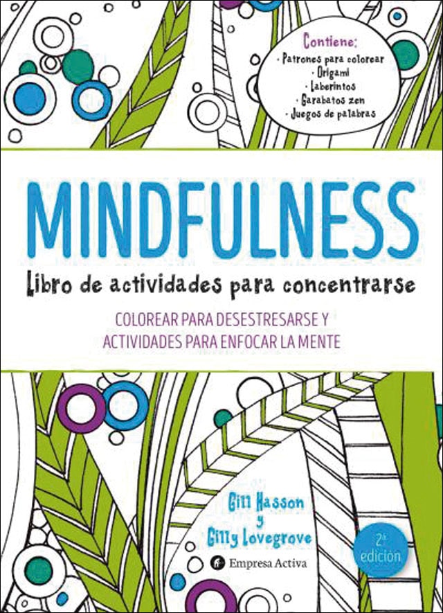 Mindfulness. Libro de actividades para concentrarse: Colorear para desestresarse y actividades para enfocar la mente(Tapa blanda) 1