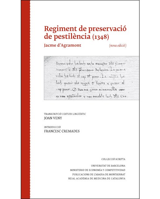 Regiment de preservació de pestilència (1348) (Capa mole) 1