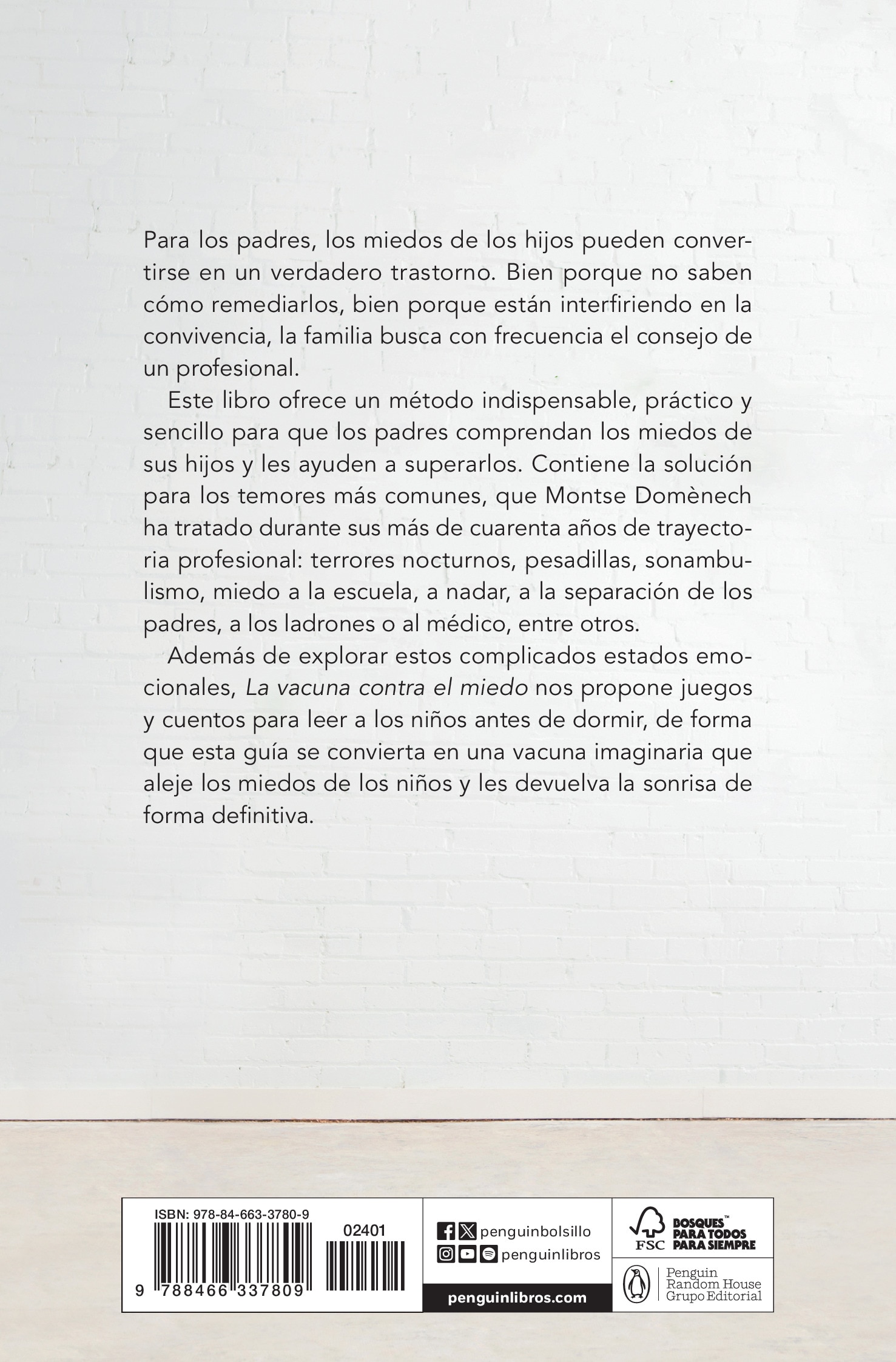 La vacuna contra el miedo: Método para vencer los miedos infantiles (Bolsillo) (Tapa blanda) 2