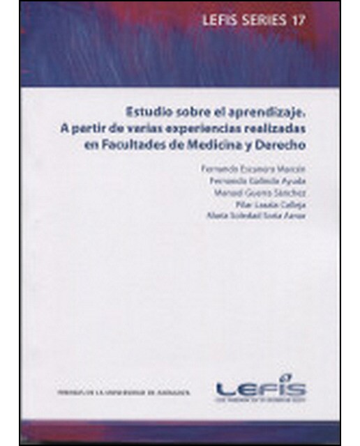 Estudio Sobre El Aprendizaje. A Partir De Varias Experiencias Realizadas En Facultades De Medicina Y Derecho 1