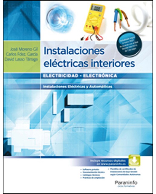 Instalaciones eléctricas interiores, 3ª ed