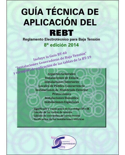Imagen 0 de Guía técnica del rebt 8ª edición (Tapa blanda)