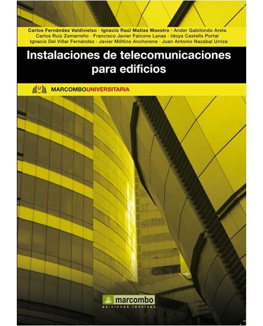 Instalaciones de telecomunicaciones para edificios(Tapa blanda) 1