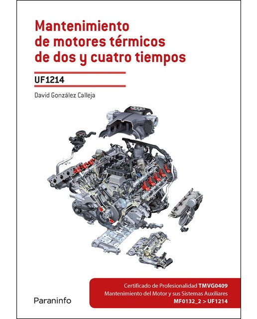 Mantenimiento de motores térmicos de dos y cuatro tiempos(Tapa blanda) 1