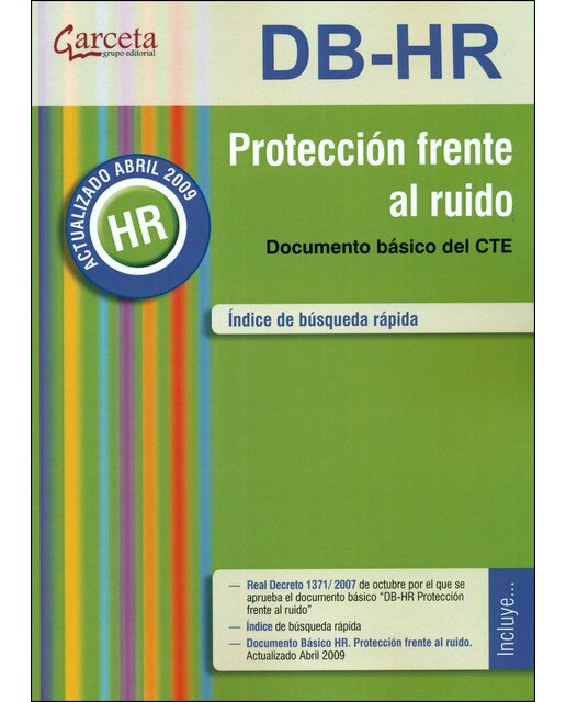 PROTECCION FRENTE AL RUIDO (DB-HR): DOCUMENTO BASICO DEL CTE 1