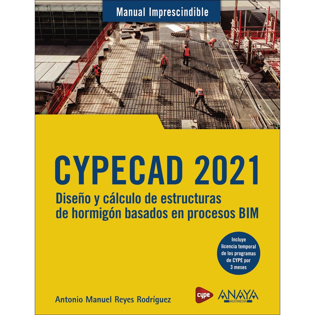 Imagem 0 de CYPECAD 2021. Diseño y cálculo de estructuras de hormigón basados en procesos BIM (Capa mole)