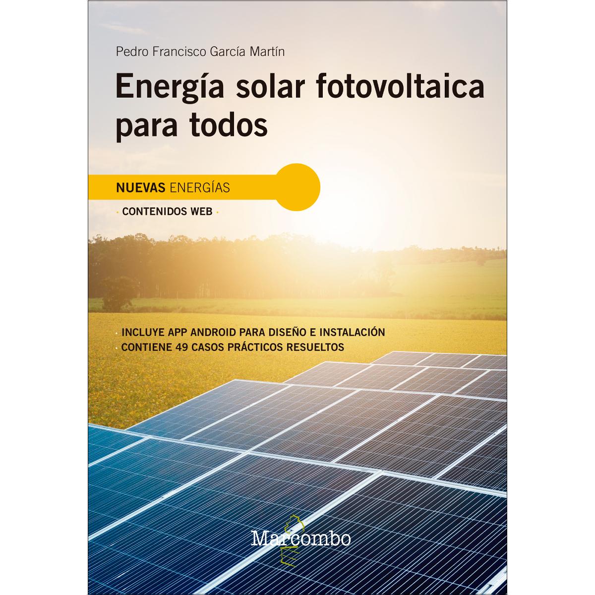 Energía solar fotovoltaica para todos (Tapa