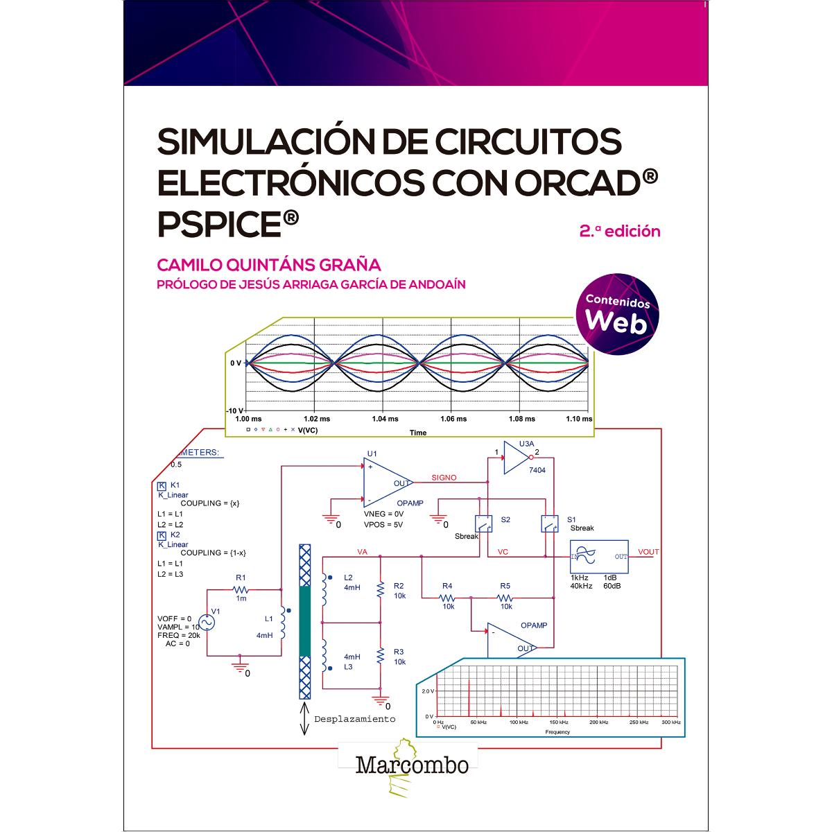 Imagem 0 de Simulación de circuitos electrónicos con OrCAD® PSpice® (Capa mole)