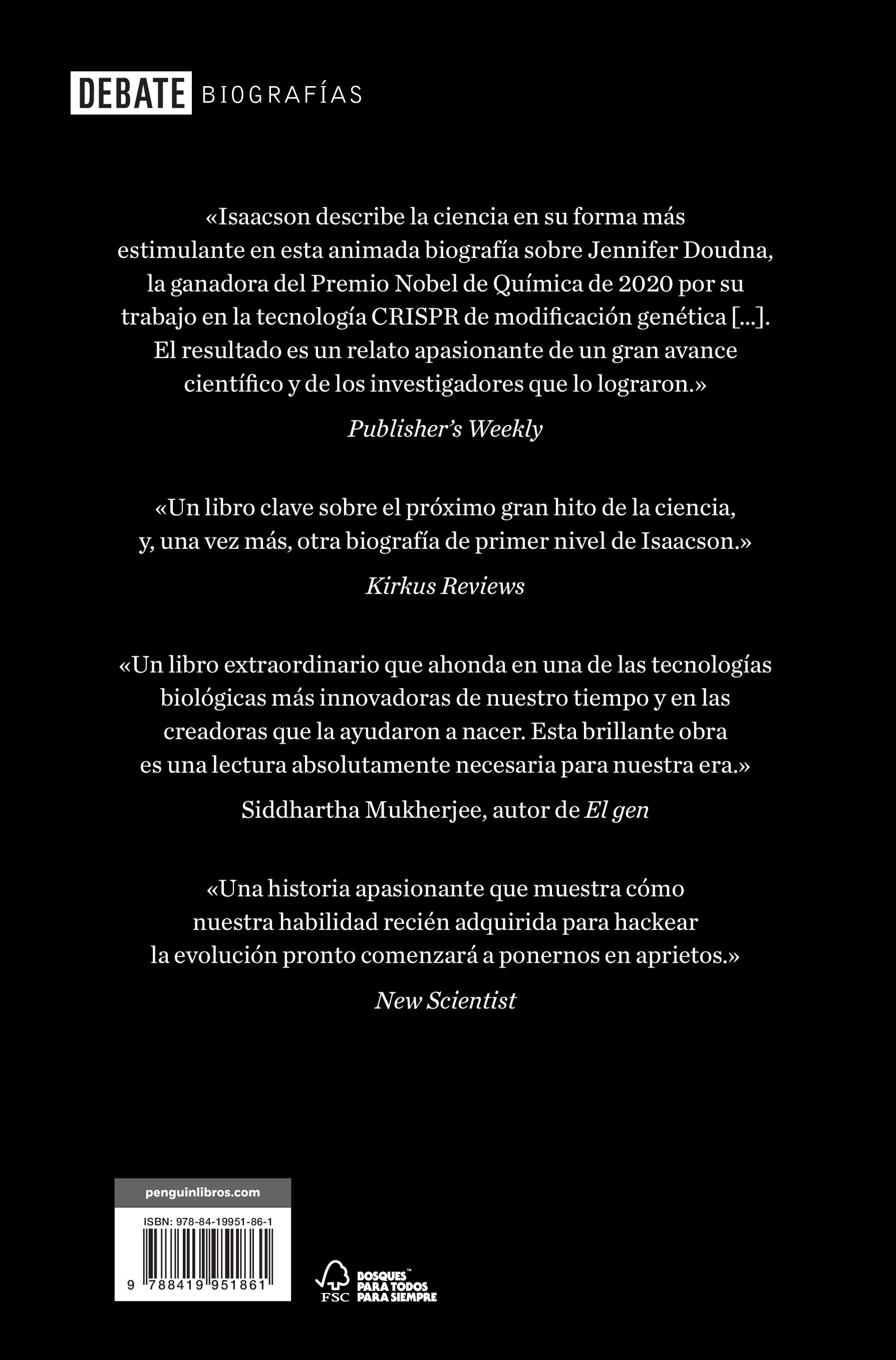 El código de la vida: Jennifer Doudna, la edición genética y el futuro de la especie humana (Capa mole) 2