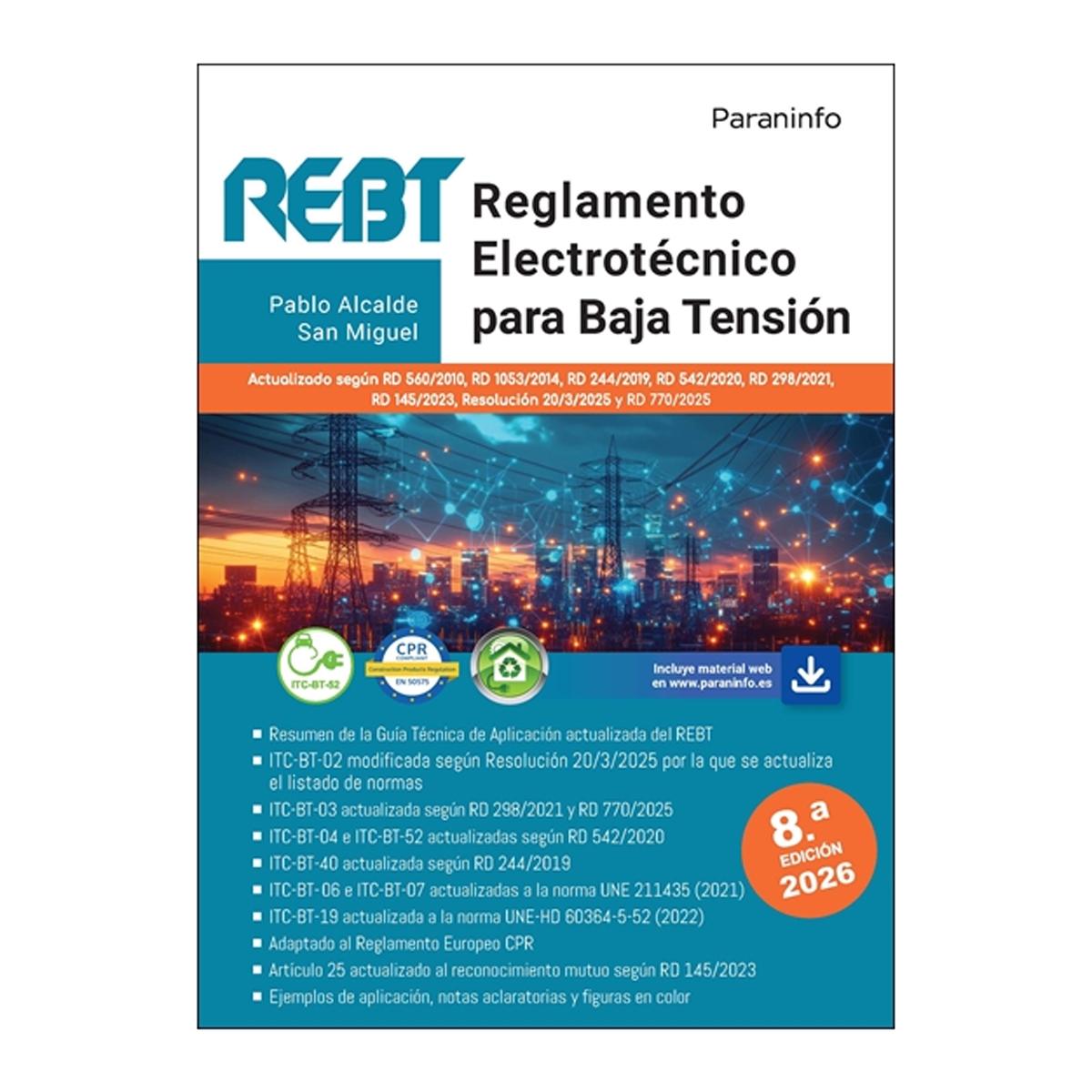 Imagem 0 de REGLAMENTO ELECTROTÉCNICO  (Capa Mole)