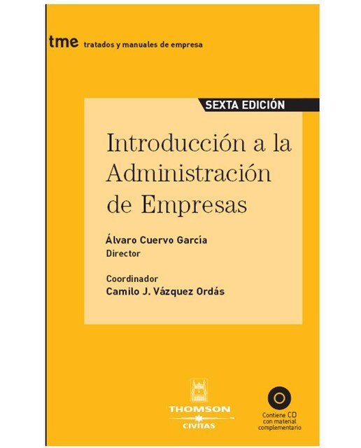 Introducción a la administración de empresas: Incluye CD (Capa mole) 1