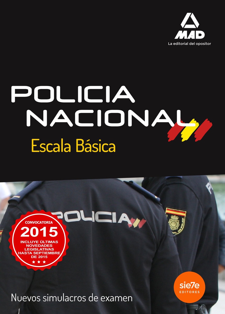 Escala básica de policía nacional. Simulacros de examen de inglés