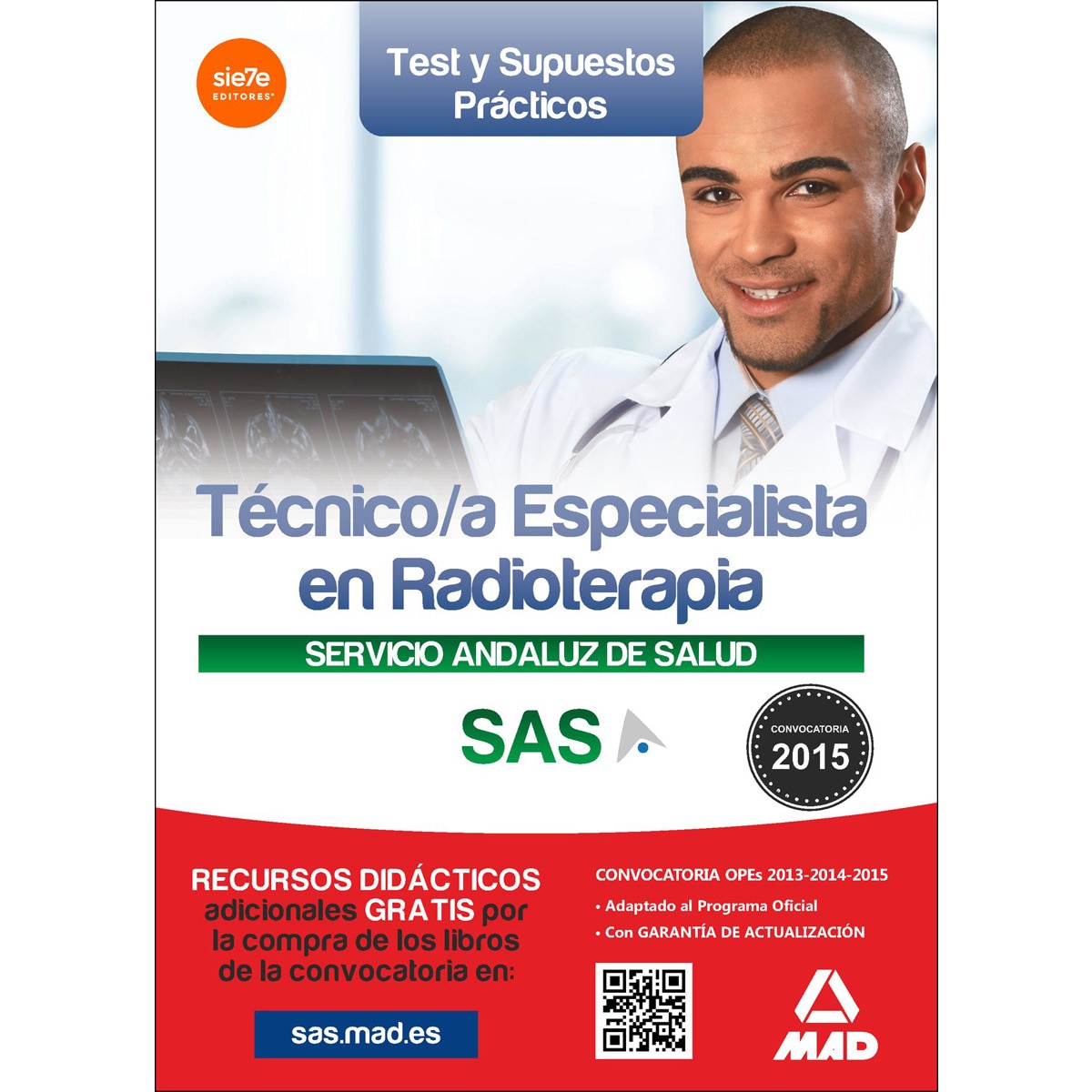 Técnicos especialistas en laboratorio del servicio andaluz de salud. Test y casos prácticos