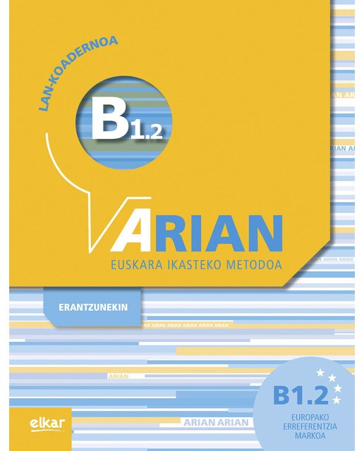Arian B1.2 Lan-koadernoa (+erantzunak) (Capa mole) 1