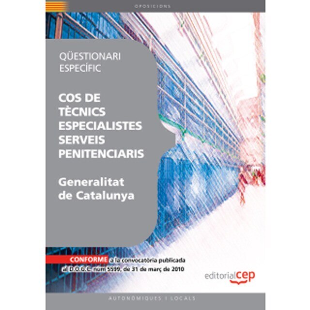Cos de tecnics especialistes. Serveis penitenciaris 1