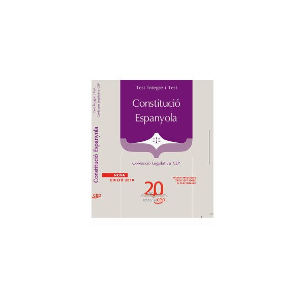 Constitucio espanyola. Col·leccio legislativa cep (Tapa blanda) 1