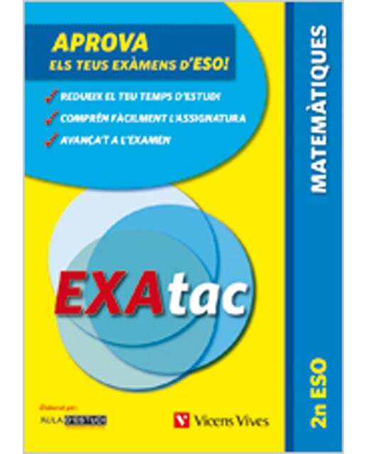 Exatac 2 Matematiques. Exercicis Per Aprovar Els (Capa mole) 1