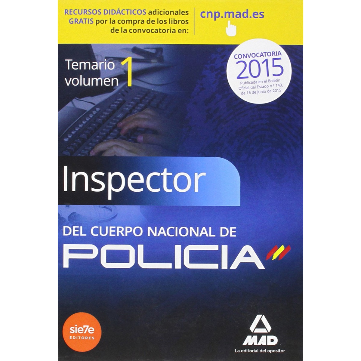 Inspectores del Cuerpo Nacional de Policía. Temario