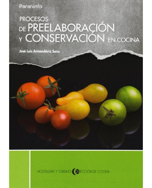 Procesos de preelaboración y conservación en cocina(Tapa blanda) 1
