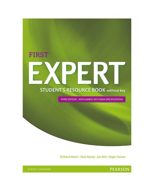 Imagen 0 de EXPERT FIRST 3RD EDITION STUDENT'S RESOURCE BOOK WITH KEY  (Tapa blanda)