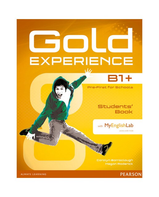 Imagen 0 de GOLD EXPERIENCE B1+ STUDENTS' BOOK WITH  (Tapa blanda)