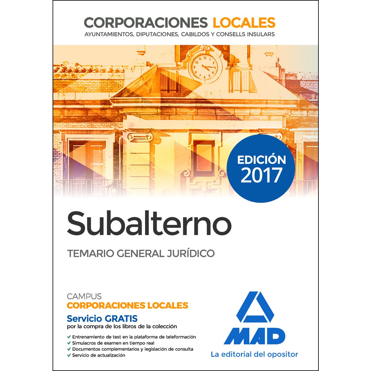 Imagen 0 de Auxiliar de Servicios de la Universidad de Oviedo. Test del temario  (Tapa blanda)