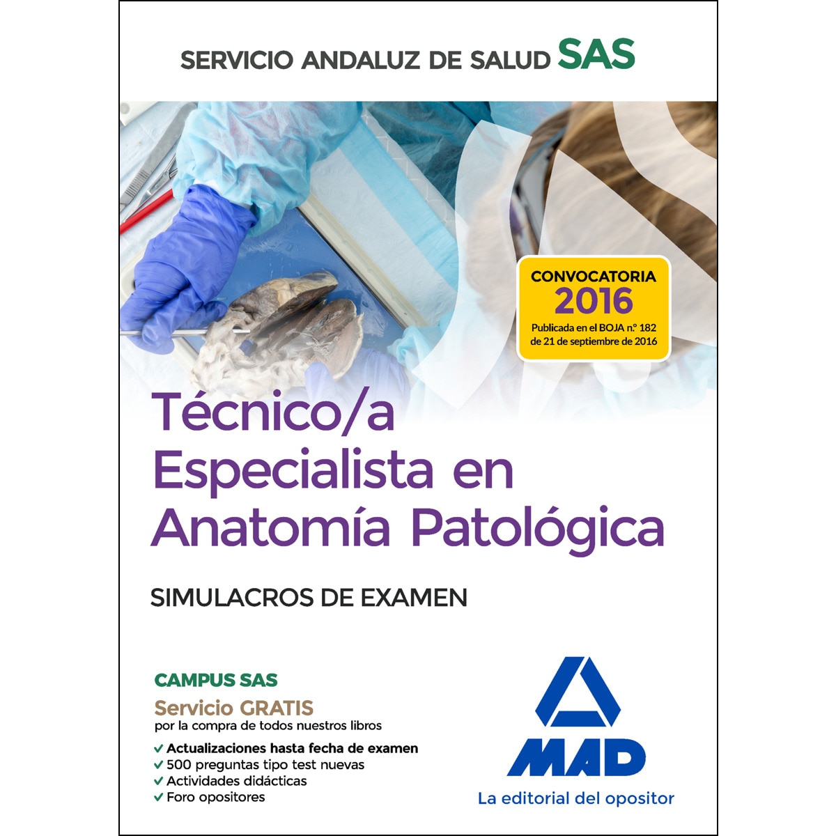 Imagen 0 de Técnico/a en Cuidados Auxiliares de Enfermería de la Comunidad Autónoma de Aragón. Test del Temario  (Tapa blanda)