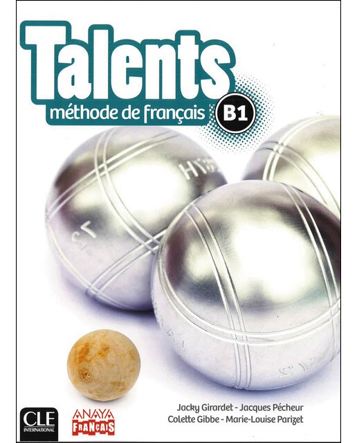 Talents, livre de l'eleve b1