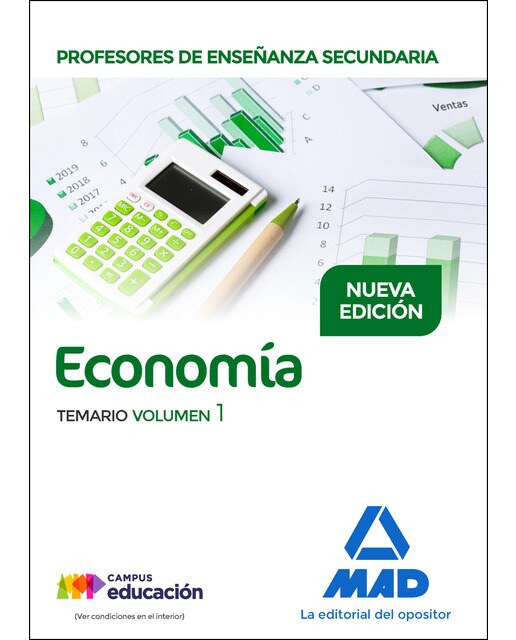Imagen 0 de Profesores de Enseñanza Secundaria Economía Temario Vol. 1
