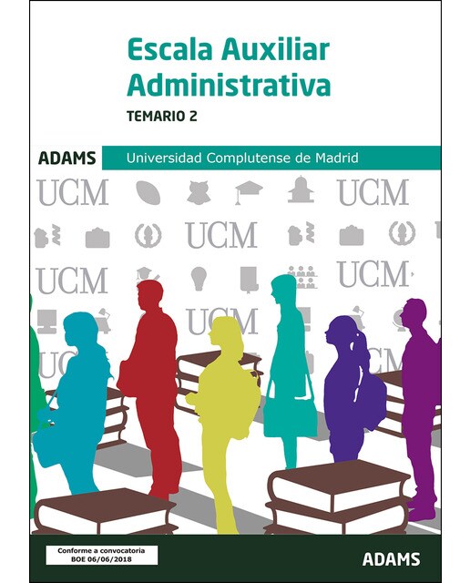 Temario 2 Escala Auxiliar Administrativa Universidad Complutense de Madrid