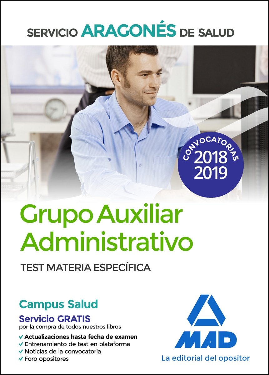 Grupo auxiliar administrativo del servicio aragonés de salud