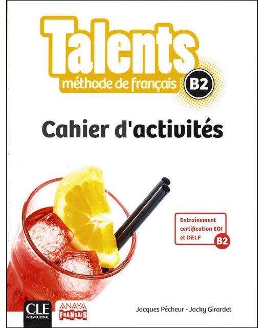 Talents, cahier d'activités b2 1